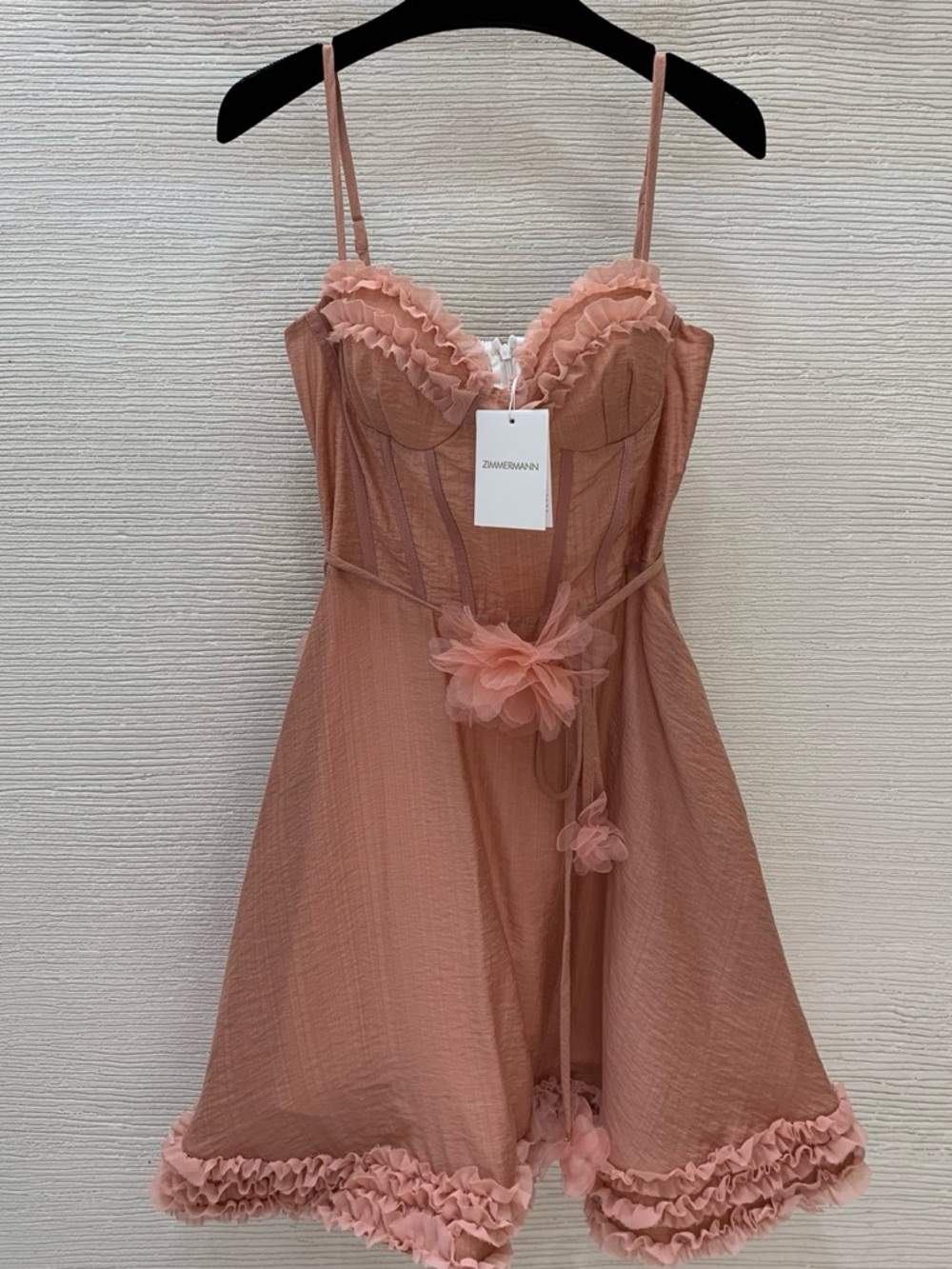 Zimmermann Cropped Halter Dress